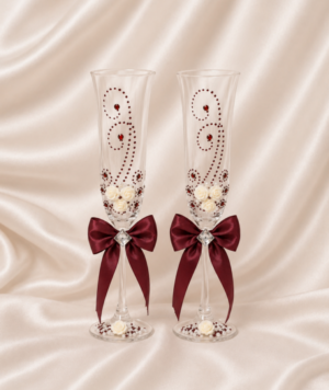 Ритуални чаши Bordo Rose