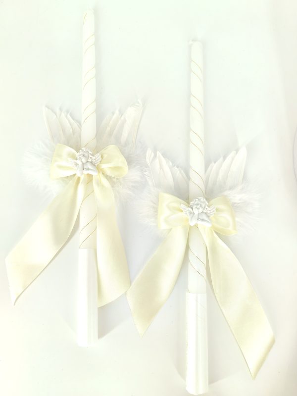 Комплект за кръщене Beige Angel 1449 - Image 3