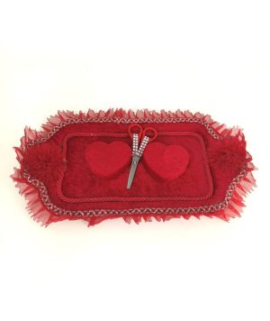 Поднос за пръстени Red Hearts 526
