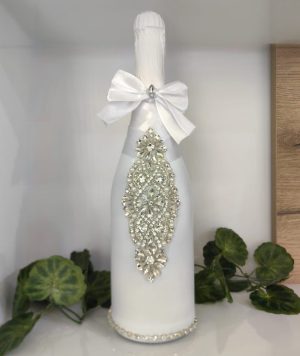 Сватбено шампанско с кристали S767