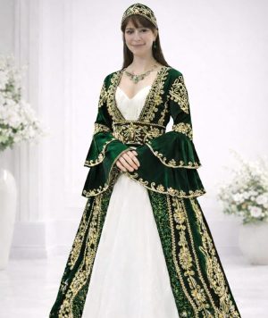 Кафтан за къна Alora Green