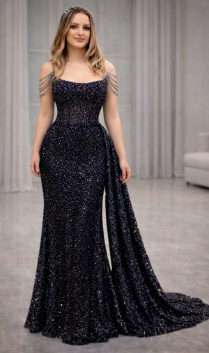 Вечерна рокля „Midnight Elegance“