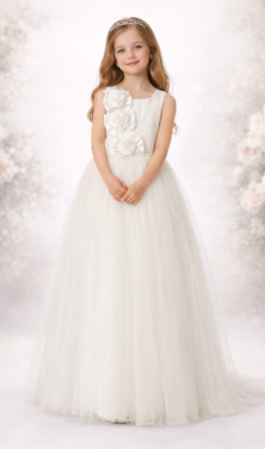 Детска булчинска рокля K15