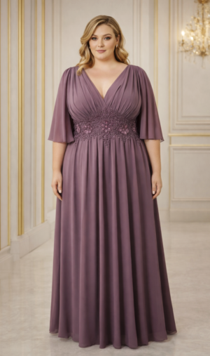 Рокля Daris - Dusty Rose