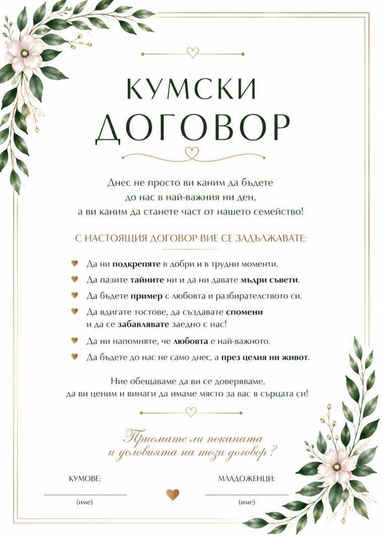 Луксозна кутия - покана на кумове 412 - Image 3