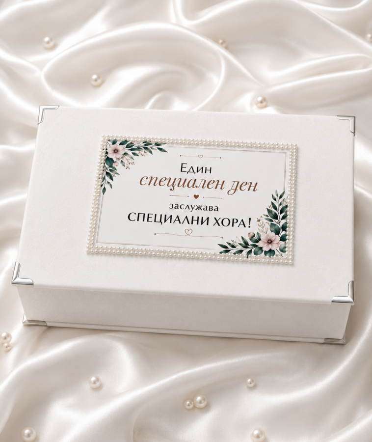 Луксозна кутия - покана на кумове 412 - Image 2